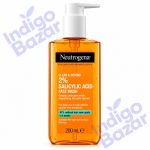 Neutrogena 2% Salicylic Acid Face Wash 200ml