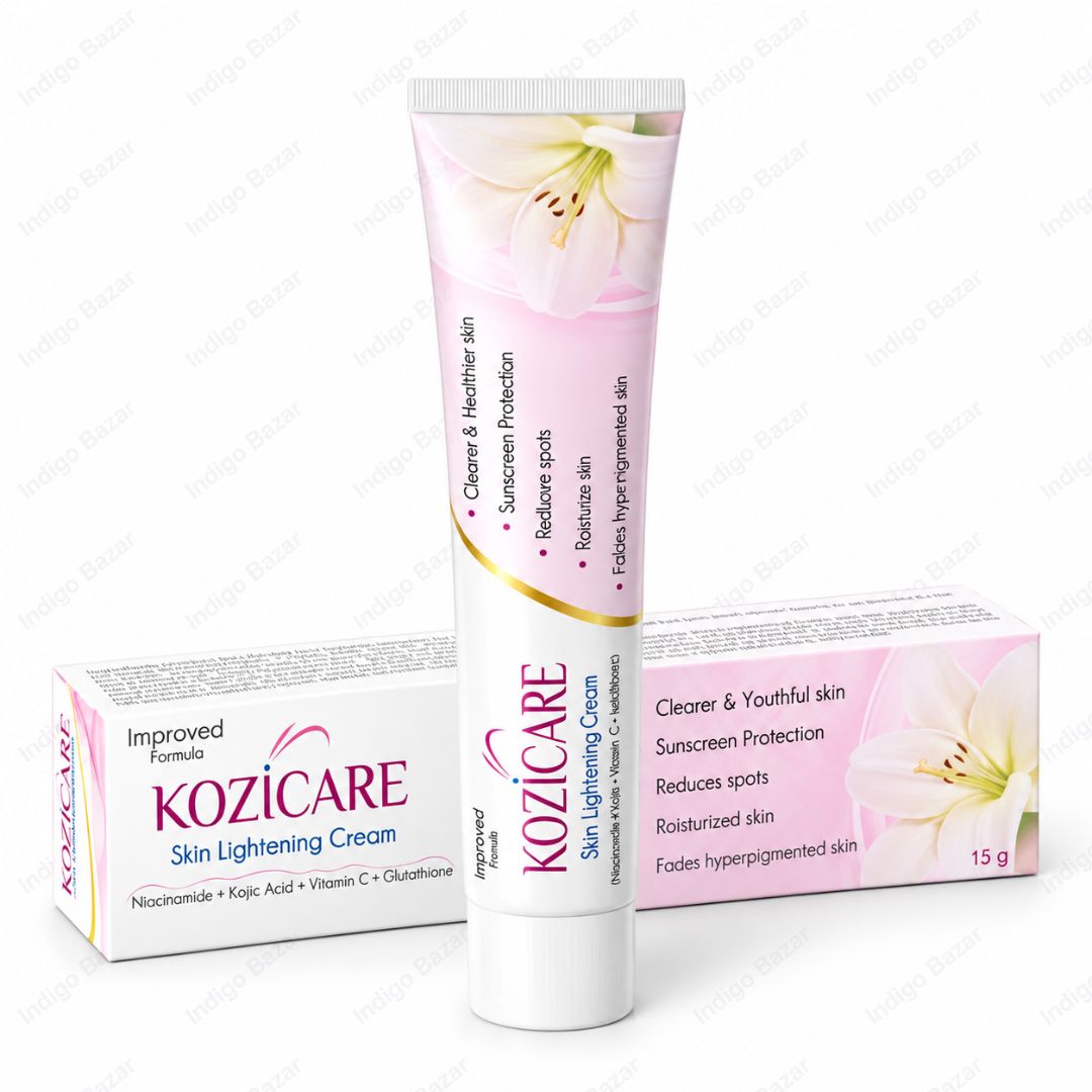 Kozicare Skin Lightening Cream 15g Kozicare Skin Lightening Cream 15g tube and box